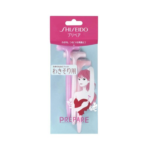 資生堂 Prepare 腋下用剃毛刀3支庄